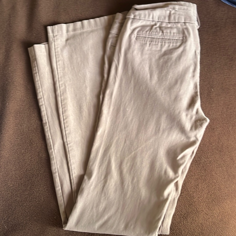 HAVE medium brown straight legged pants